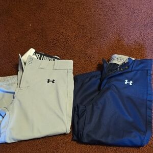 Under Armour Gray and Navy Pants Set